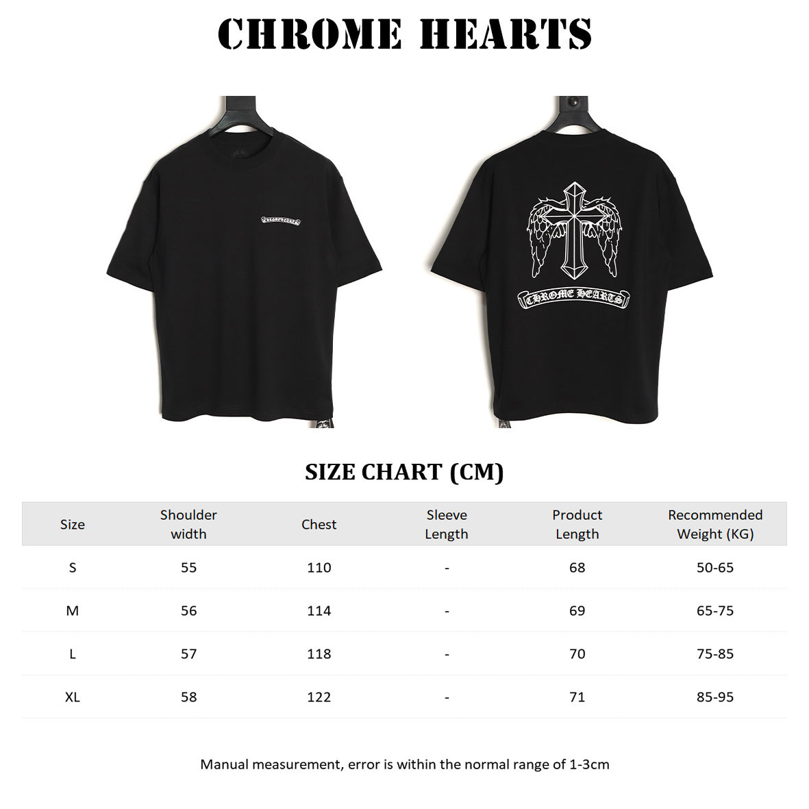 Ch*0me He**ts short-sleeved t-shirt