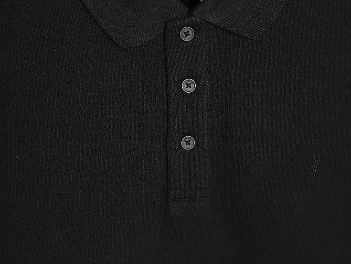 SAINT LAURENT YSL Short-sleeved Polo shirt
