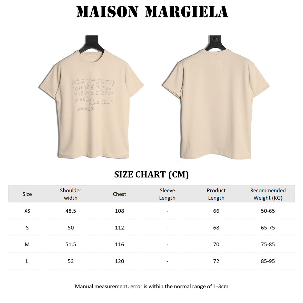 ma1s0n Marg*e1a short-sleeved t-shirt