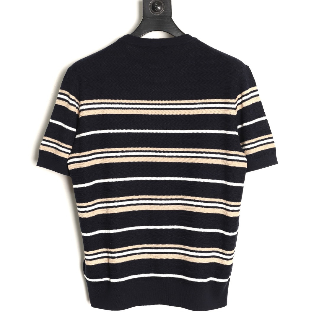 L0r0 P1ana knitting short-sleeved t-shirt