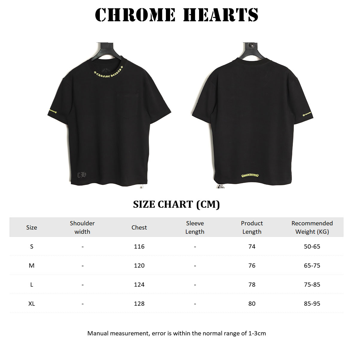 Ch*0me He**ts short-sleeved t-shirt
