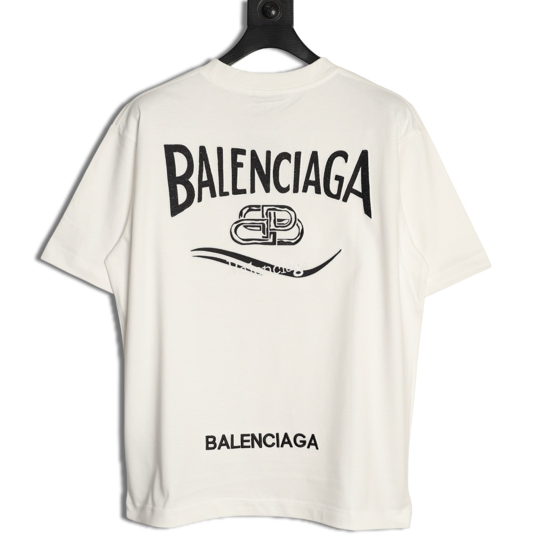 Ba1en*iaga 26ss short-sleeved t-shirt
