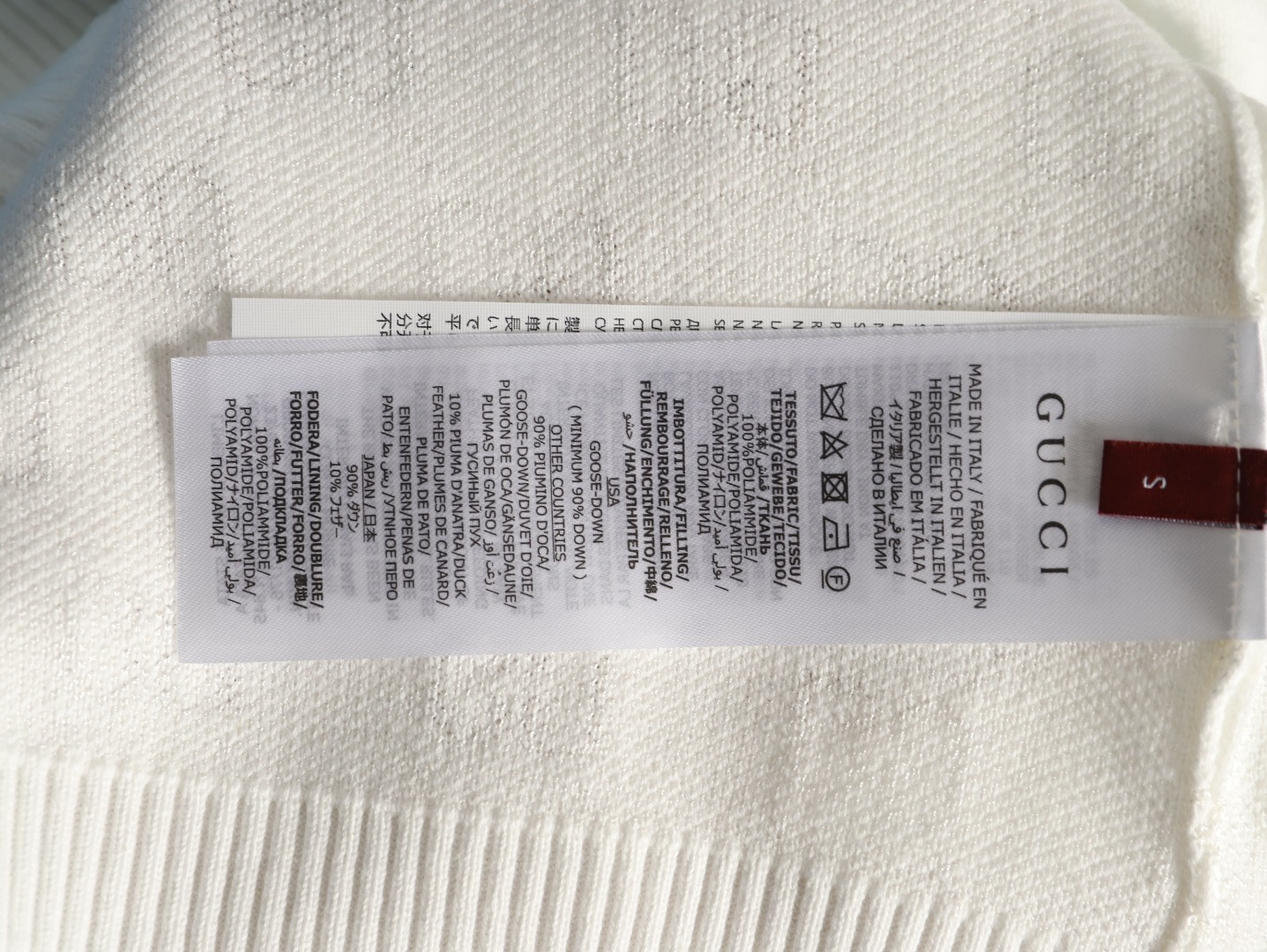 GUCCI Knitting Short-sleeved Polo shirt