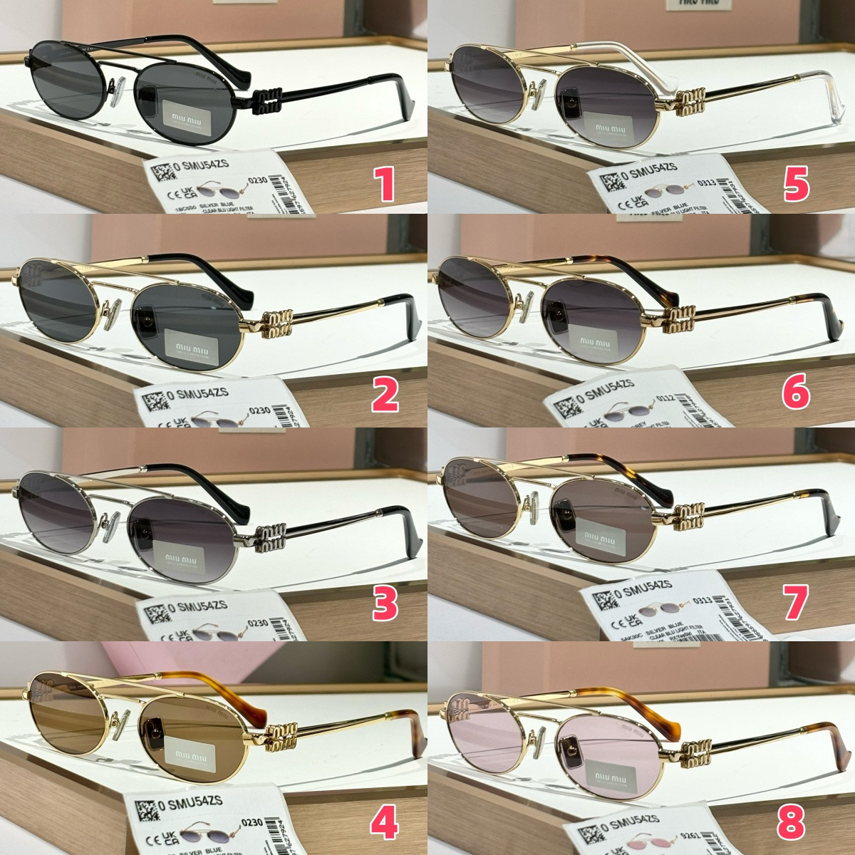 M1v M1v glasses mu 54zs 53-19-140