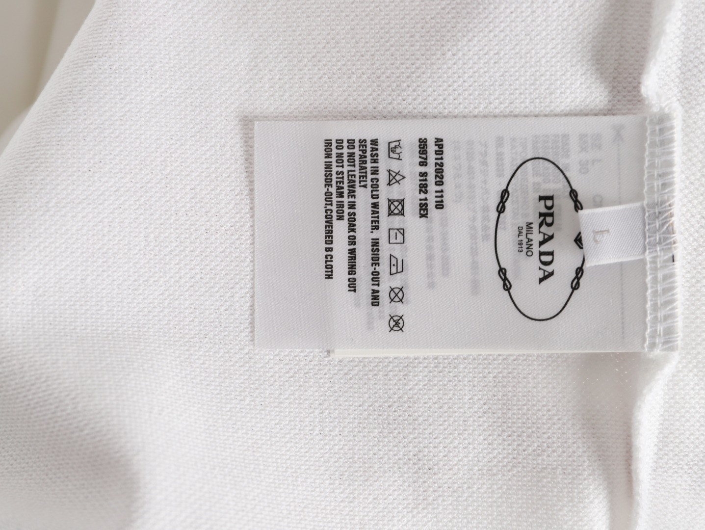 Prada 26SS Short-sleeved Polo shirt