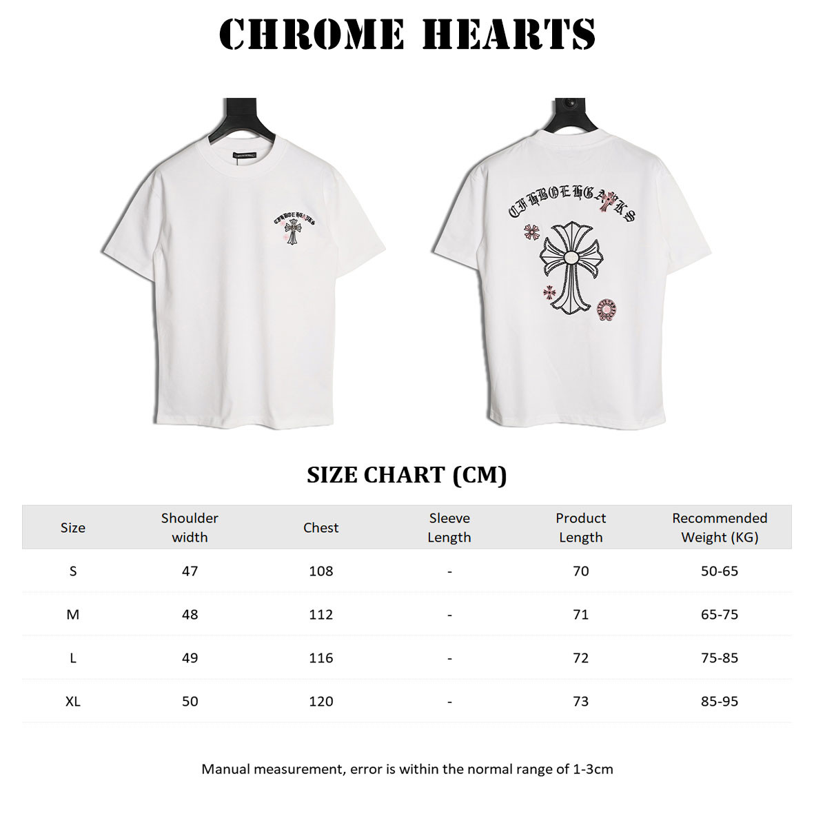 Ch*0me He**ts short-sleeved t-shirt