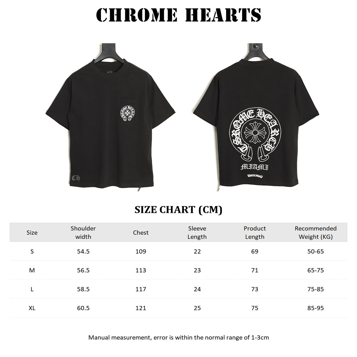 Ch*0me He**ts short-sleeved t-shirt
