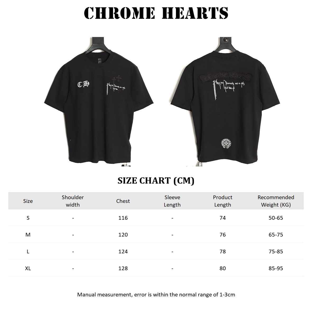 Ch*0me He**ts short-sleeved t-shirt