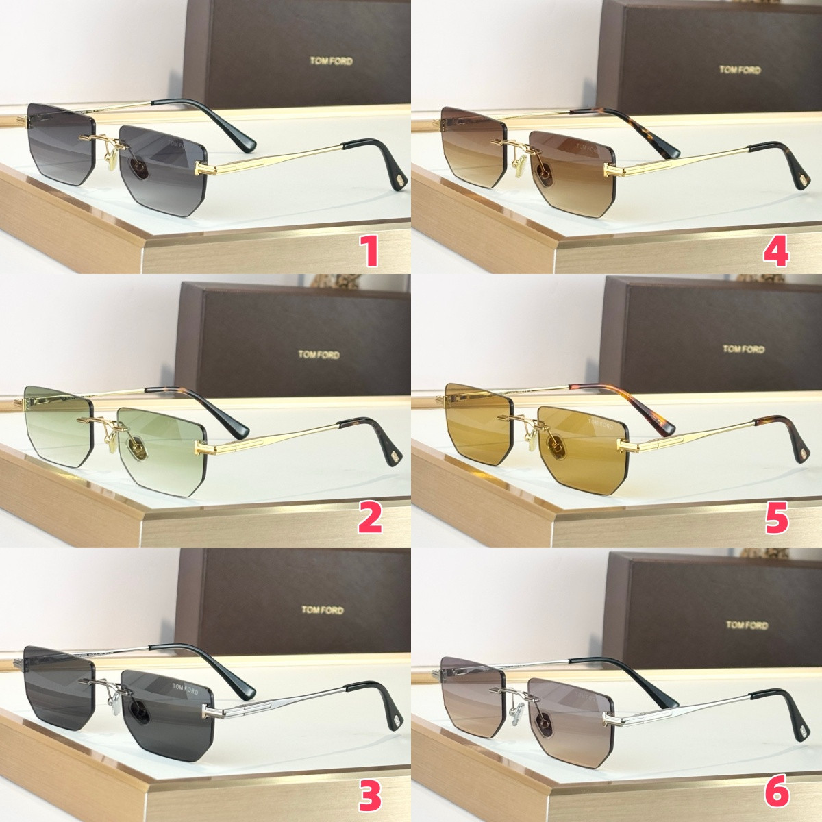 t0m F0rd glasses tf1355 53-19-145