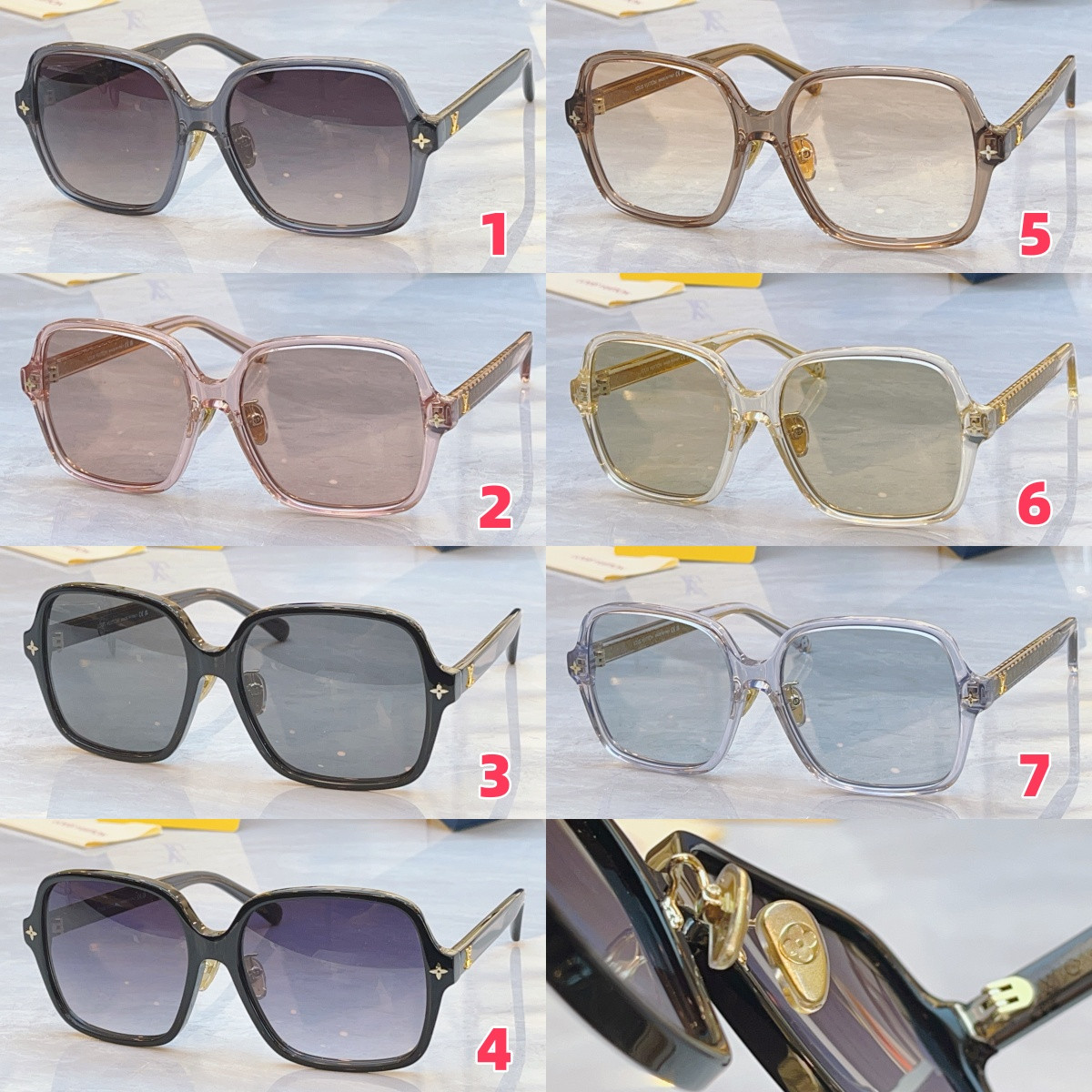 LV Glasses Z3044E 56-16-145