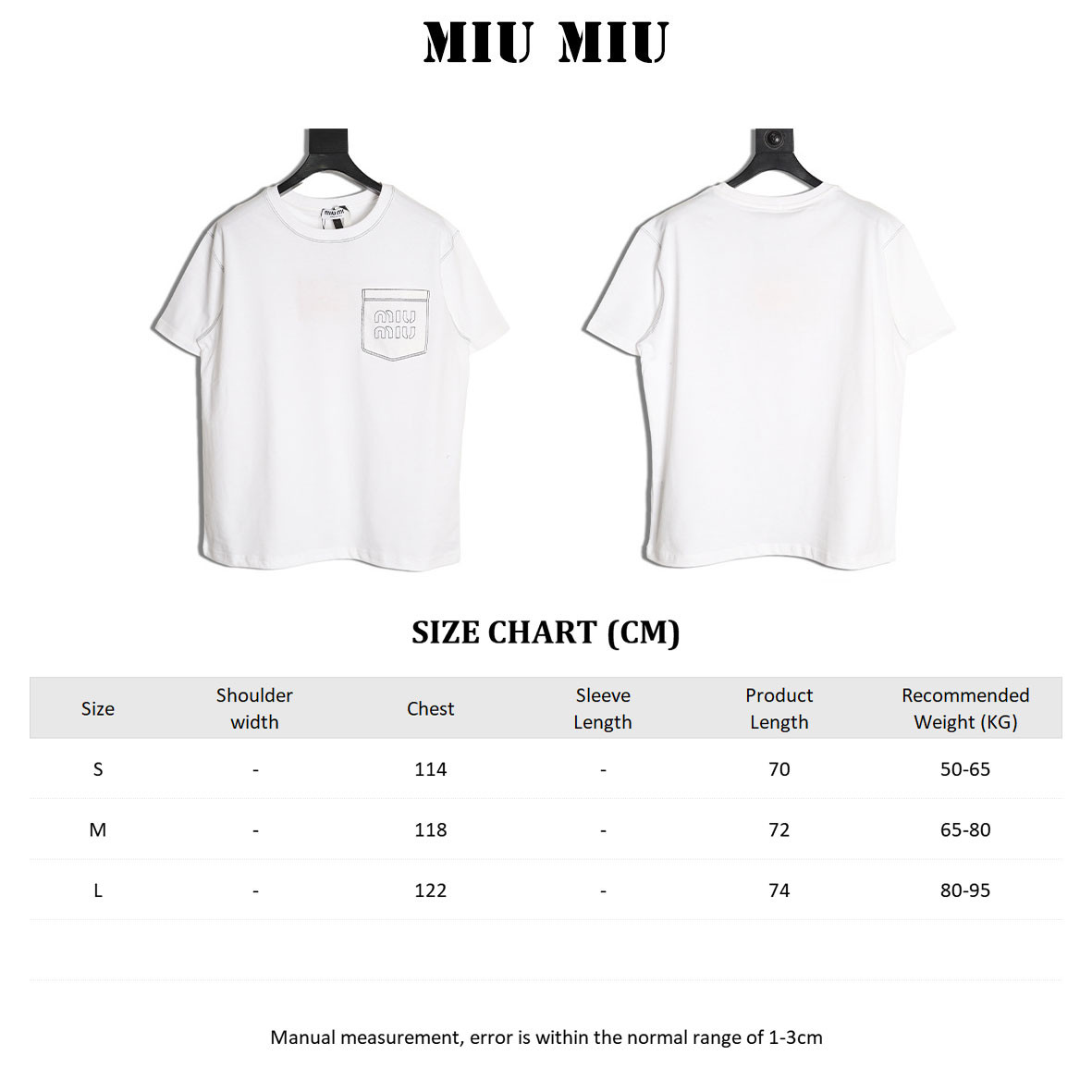 M1v M1v short-sleeved t-shirt