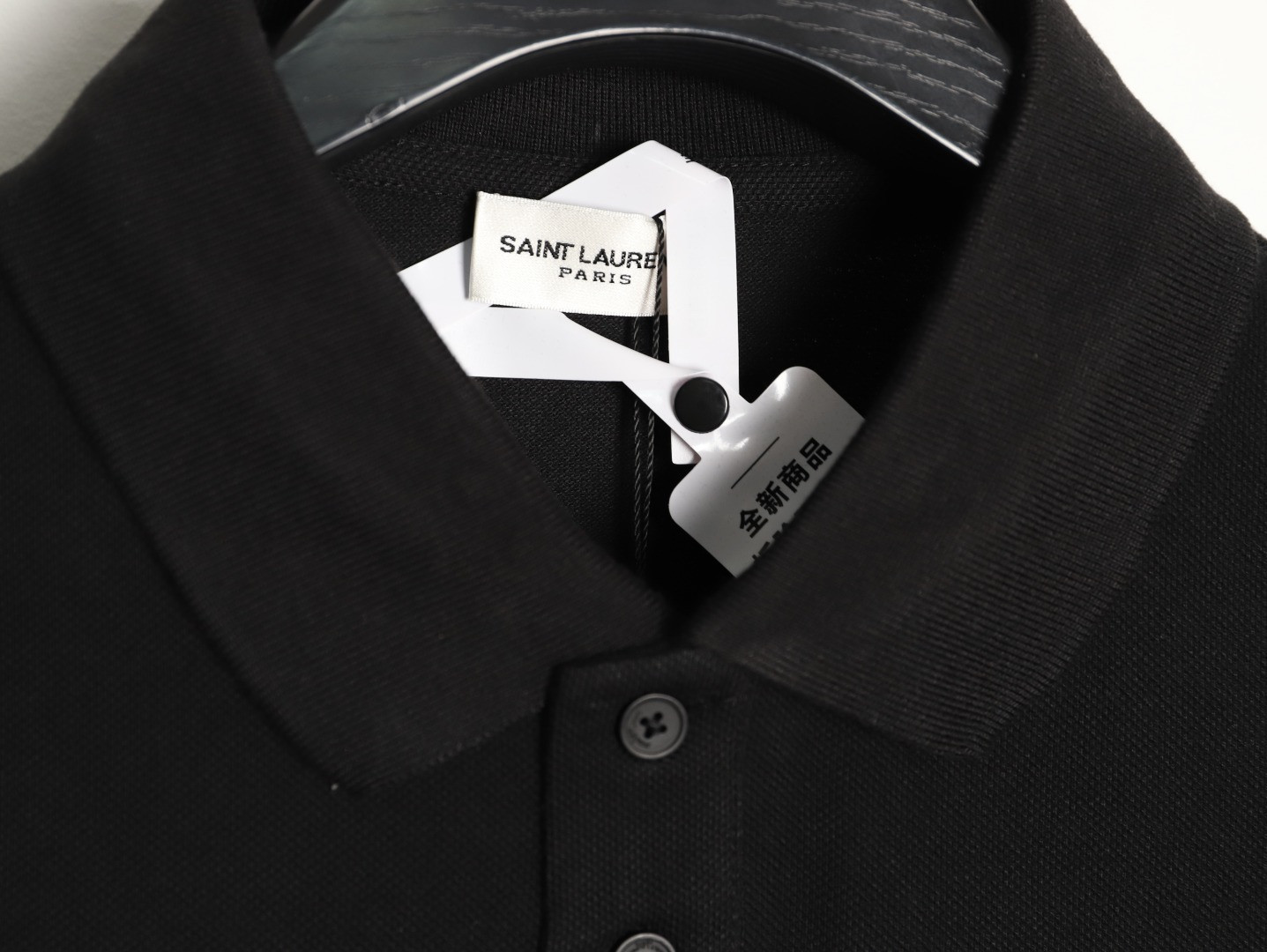 SAINT LAURENT YSL Short-sleeved Polo shirt