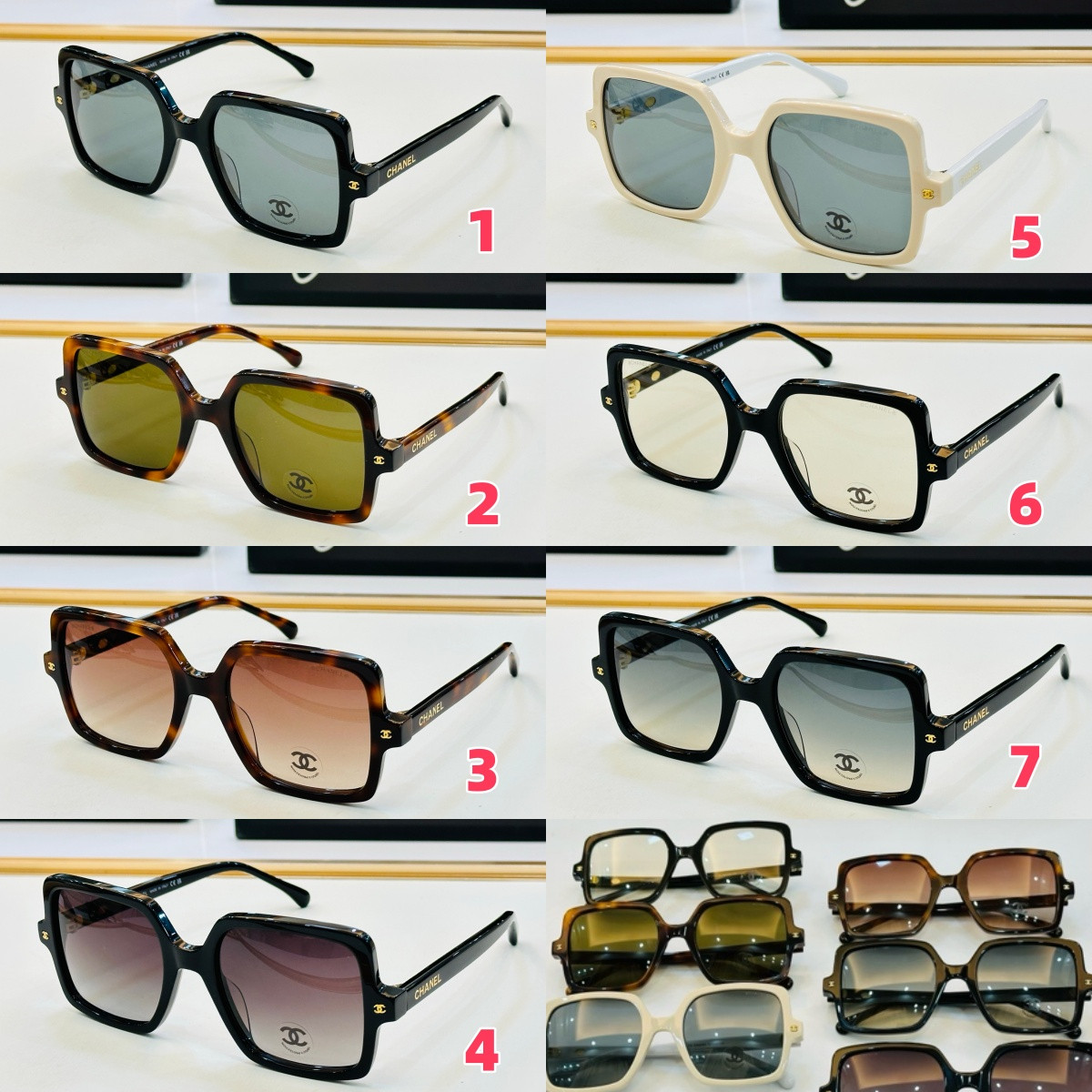 Ch**el glasses ch71773 53-20-140