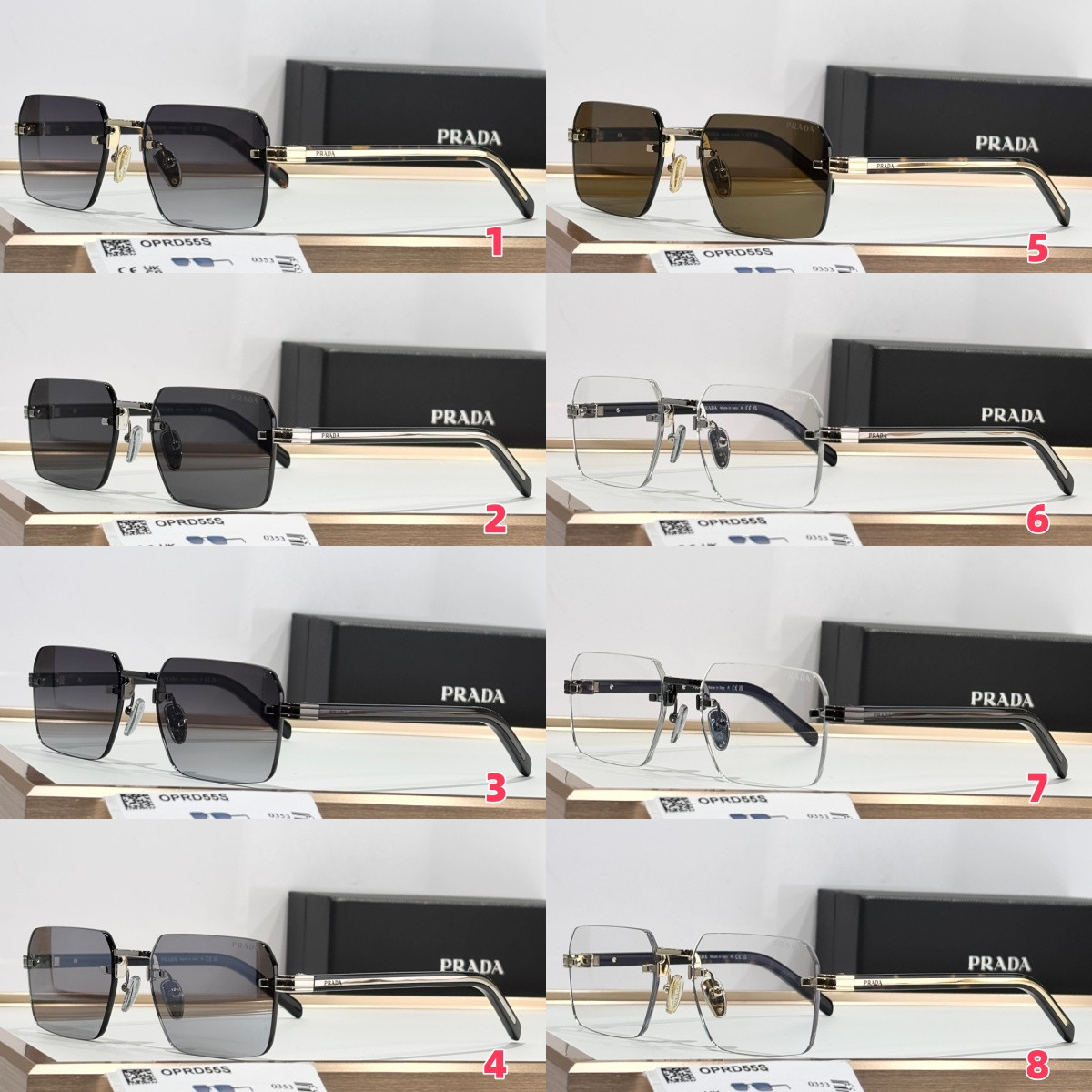 Pra*a glasses spr d55s 55-19-145