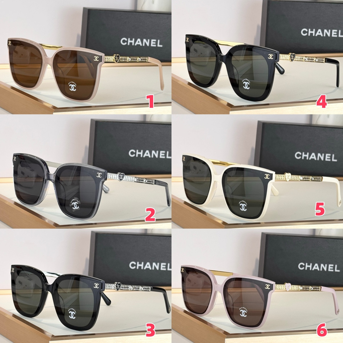 Ch**el glasses ch7814 66-17-145
