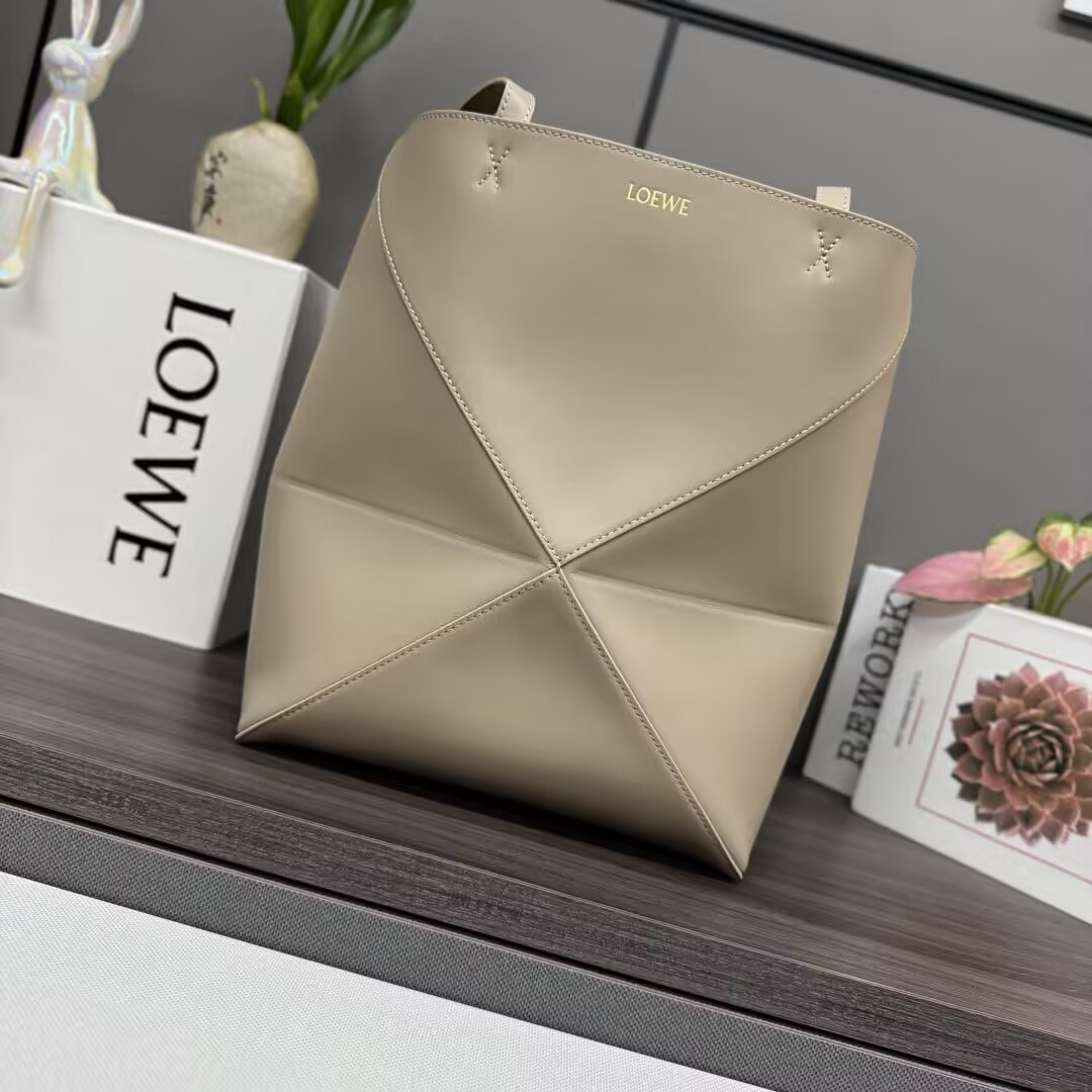 LOEWE Medium Puzzle Fold tote 25.5x14.5x31.5cm