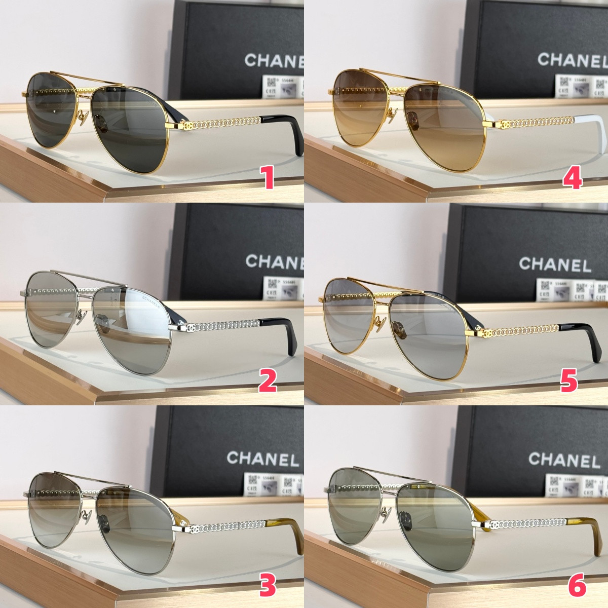 Ch**el glasses ch5564h 58-14-140