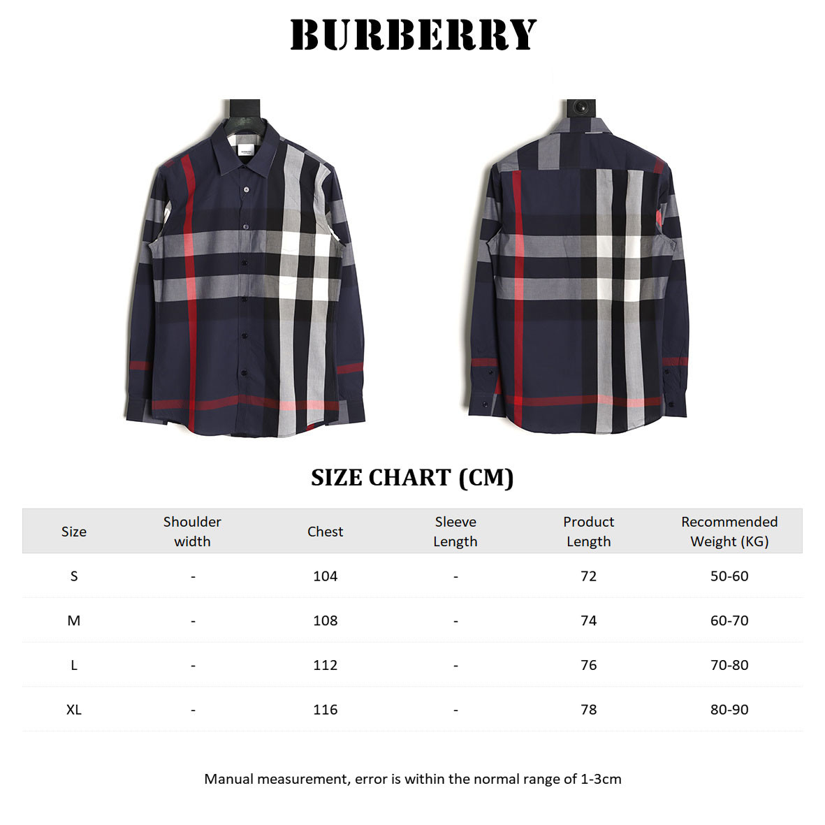 Burberry Long-sleeved Shirts
