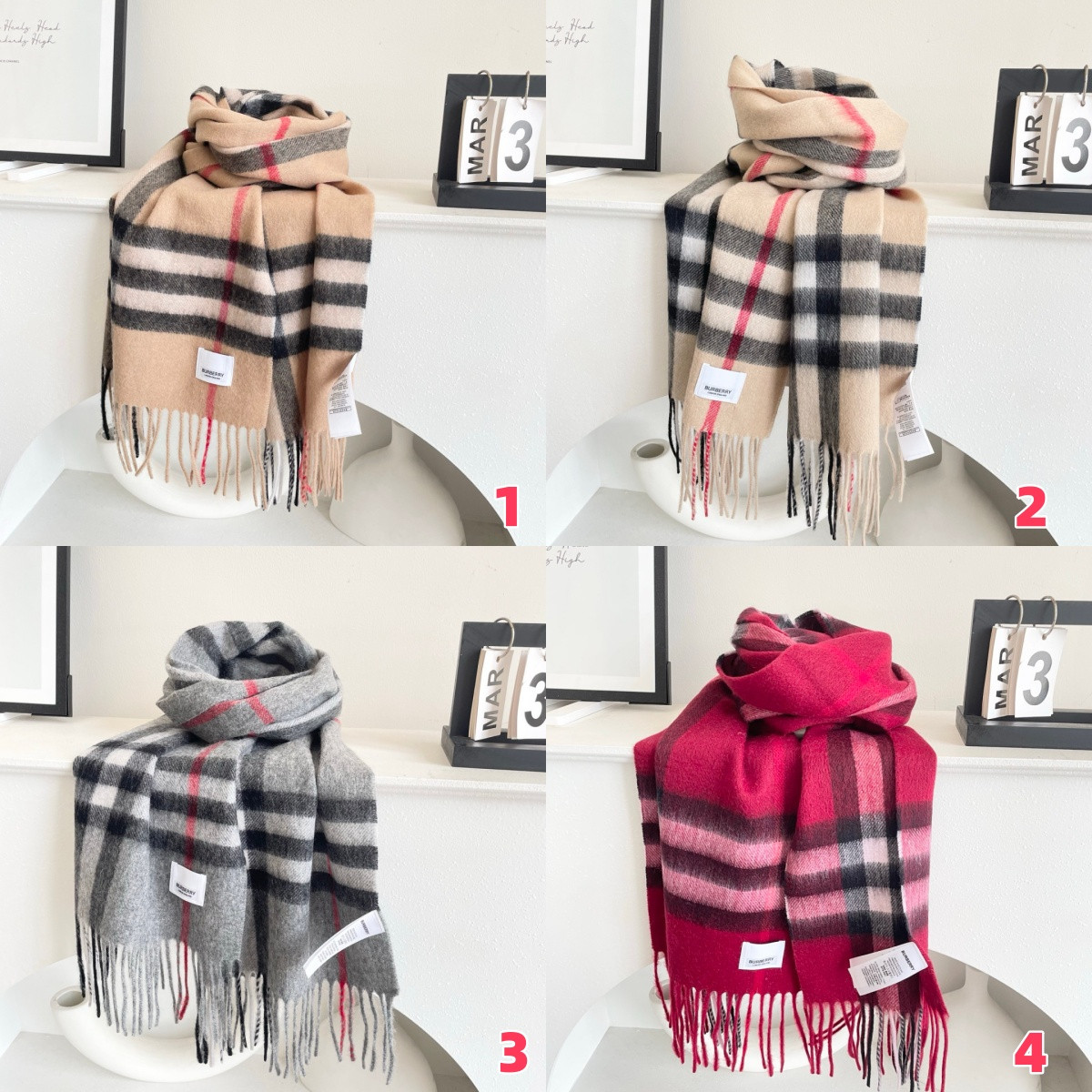 Bv*b*rry scarf 45x210cm