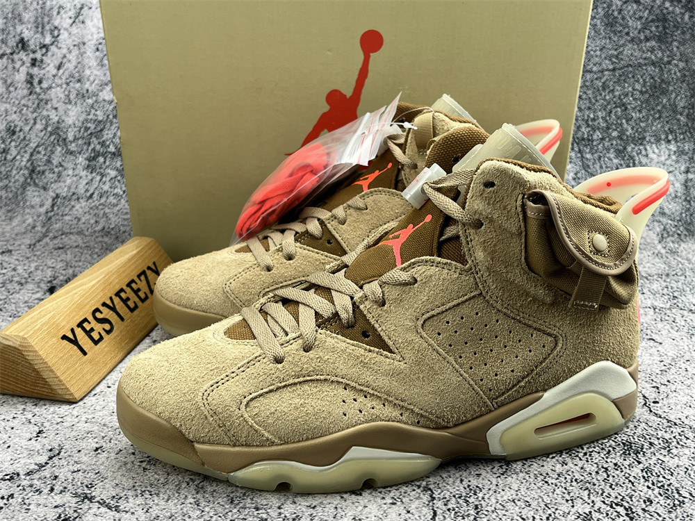 UA AIR TRAVIS SCOTT X AIR JORDAN 6 RETRO