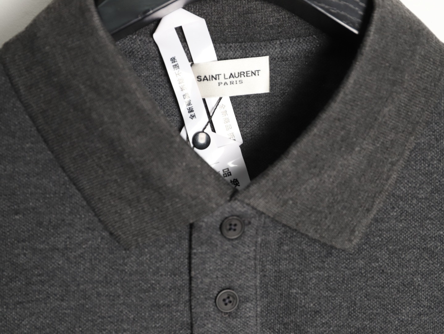 SAINT LAURENT YSL Short-sleeved Polo shirt