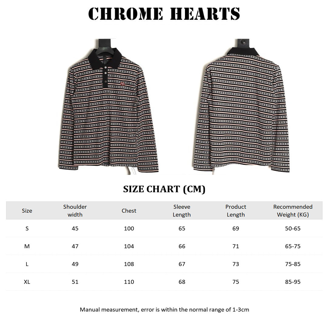 Ch*0me He**ts 25FW Polo Shirt