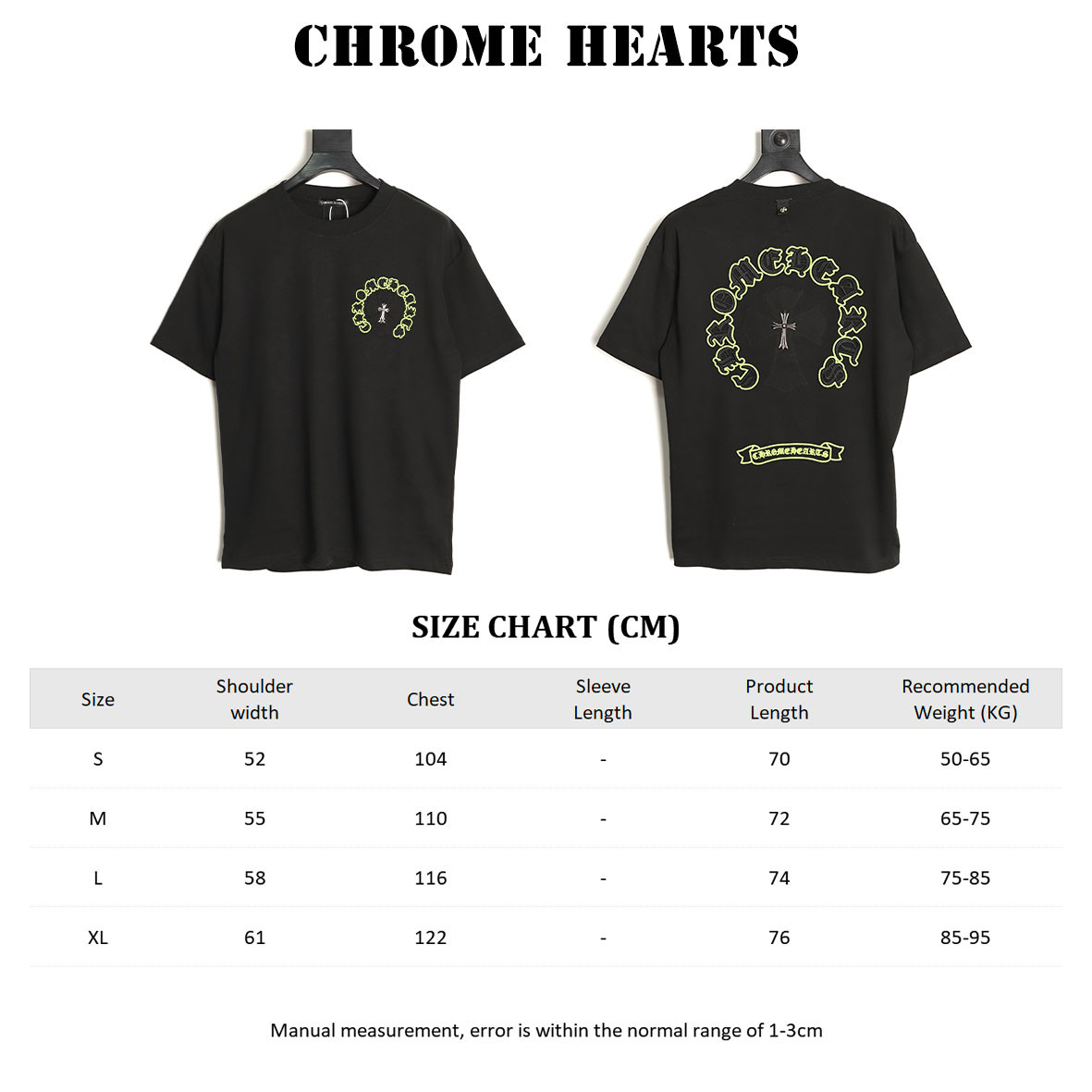 Ch*0me He**ts short-sleeved t-shirt