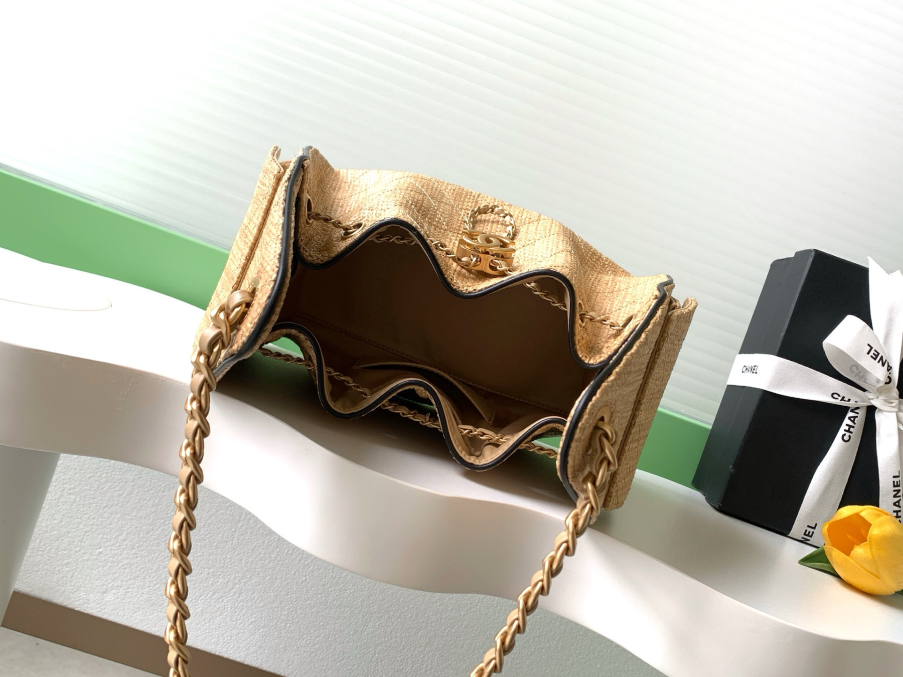 CHANEL Kleine Chanel 25 tas AS5631 30x26x14cm