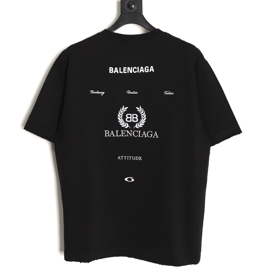 Ba1en*iaga 26ss short-sleeved t-shirt