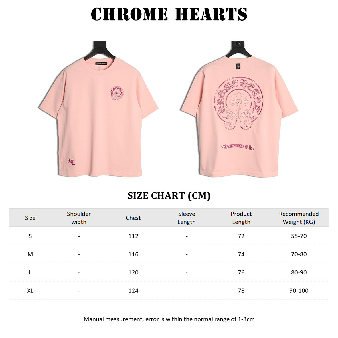 Ch*0me He**ts short-sleeved t-shirt