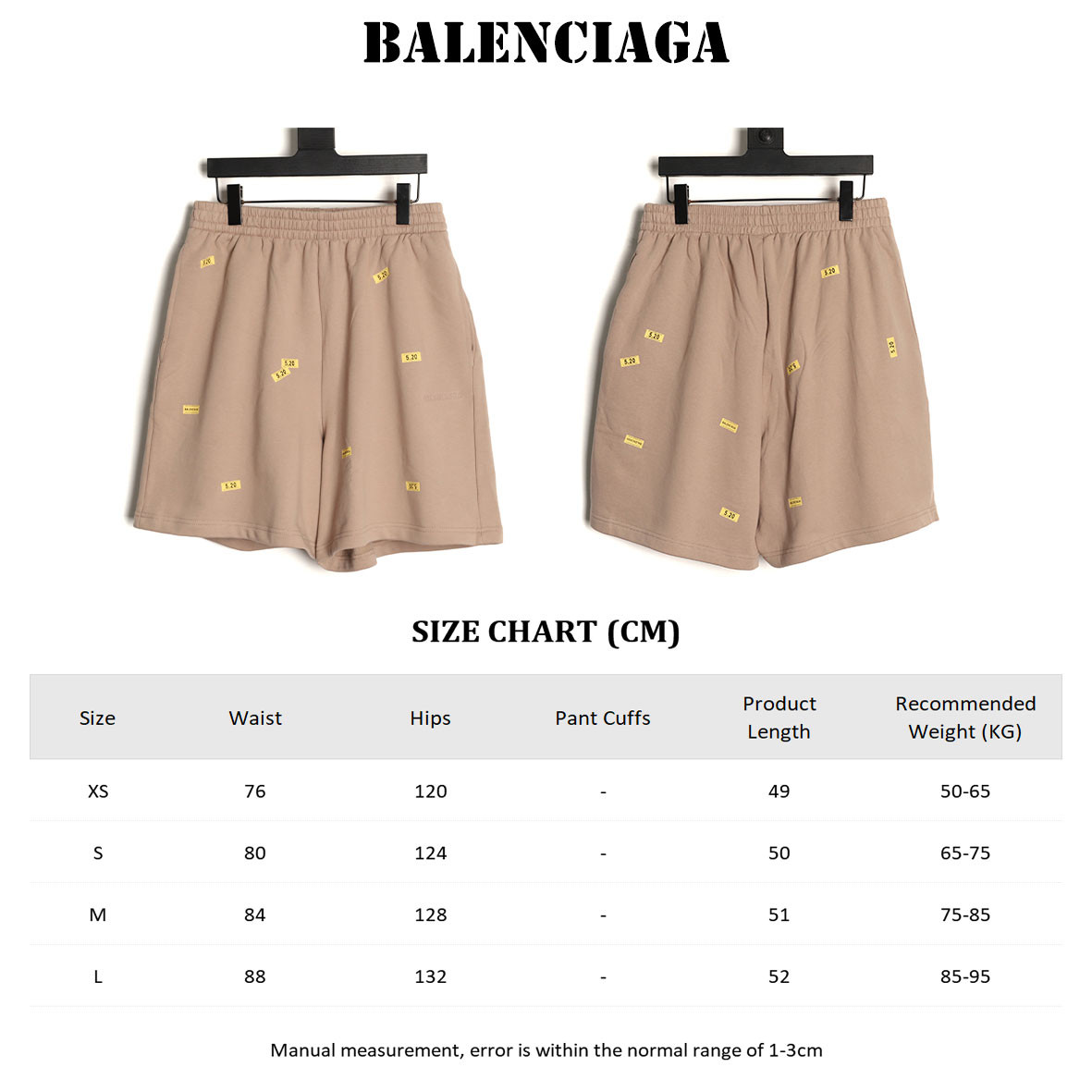 Balenciaga 26ss Shorts