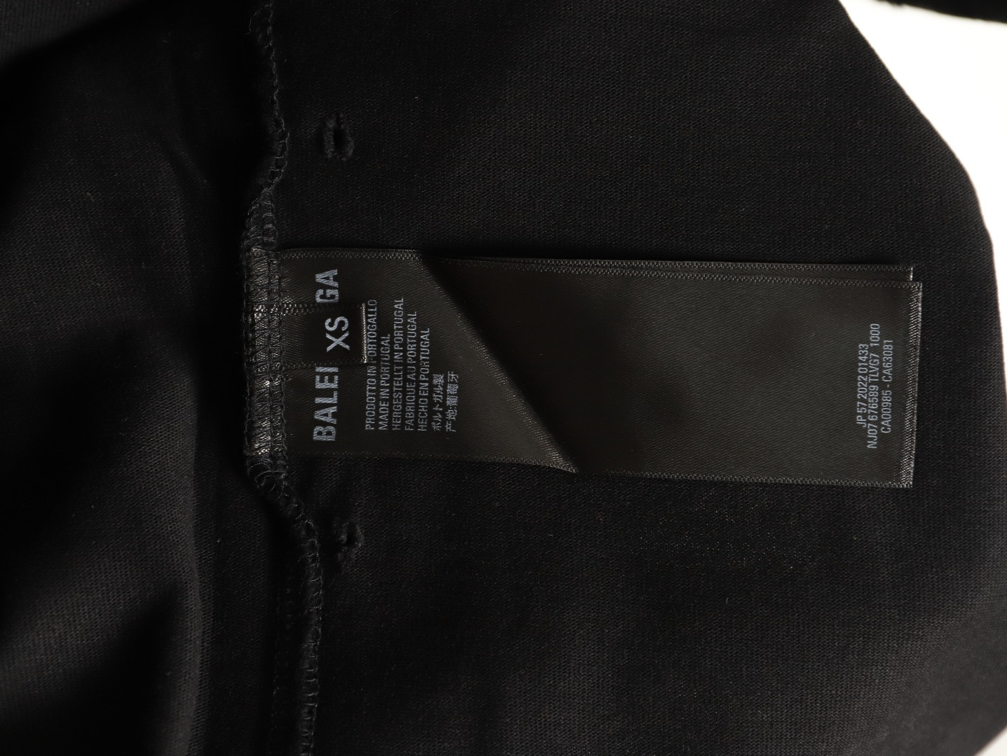Ba1en*iaga 26ss short-sleeved t-shirt
