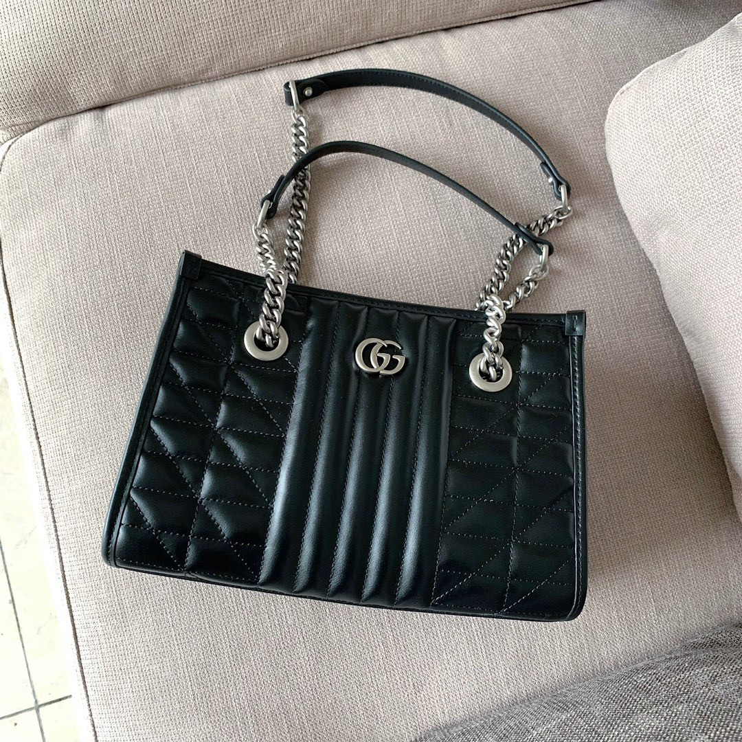 Gvc*1 GG Marmont series small tote bag 26.5cm