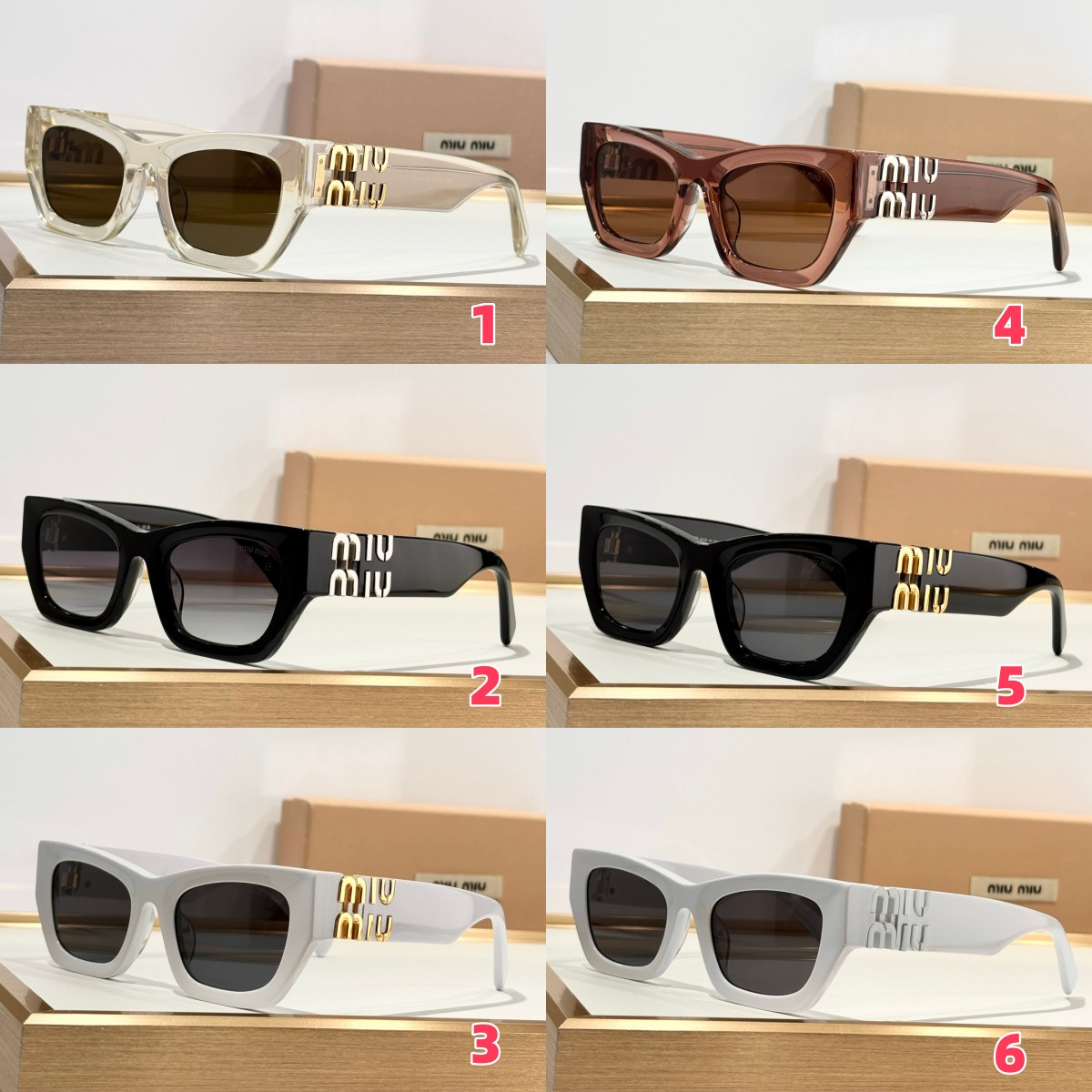 M1v M1v glasses smu09w 53-22-135