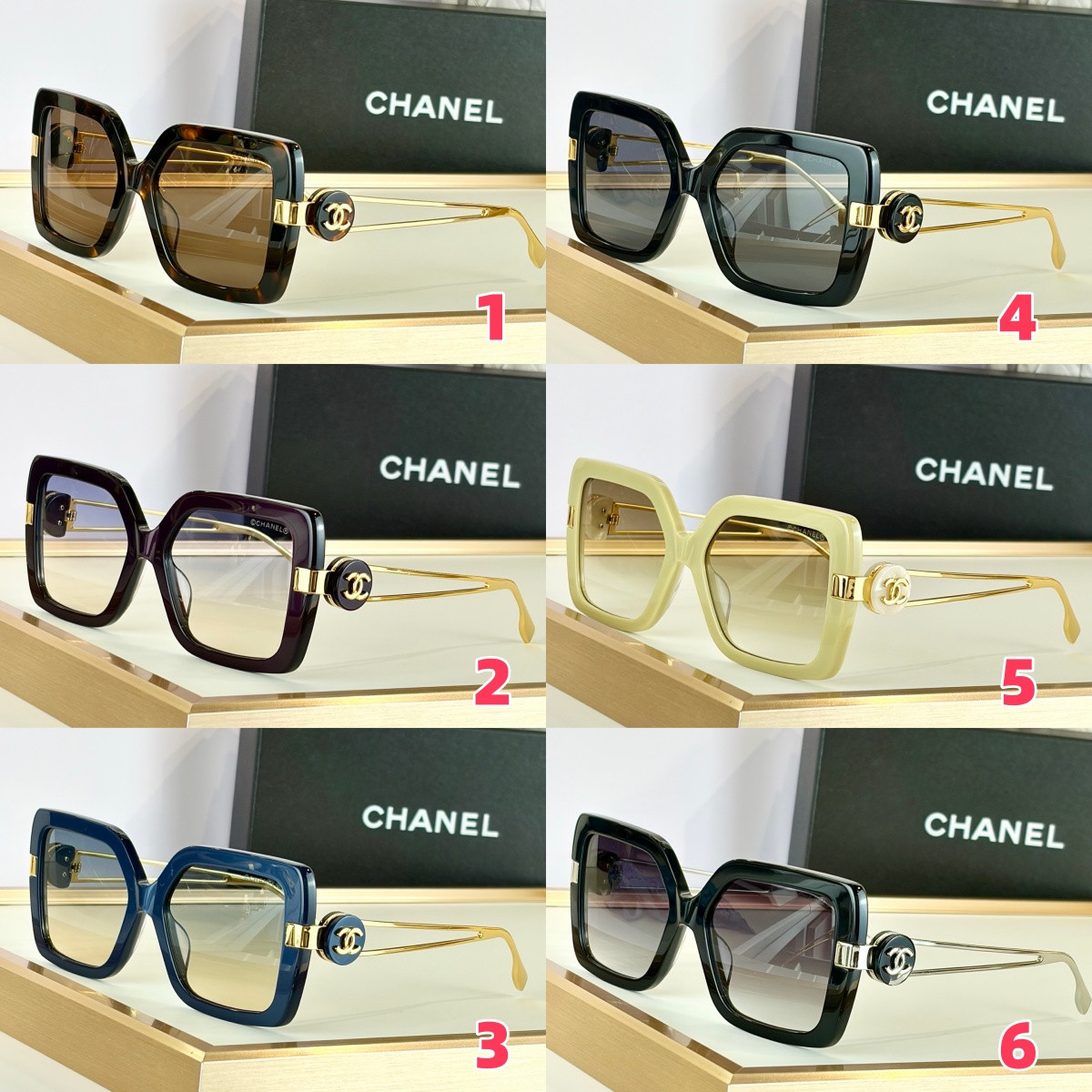 Ch**el glasses ch5512-h 56-18-145