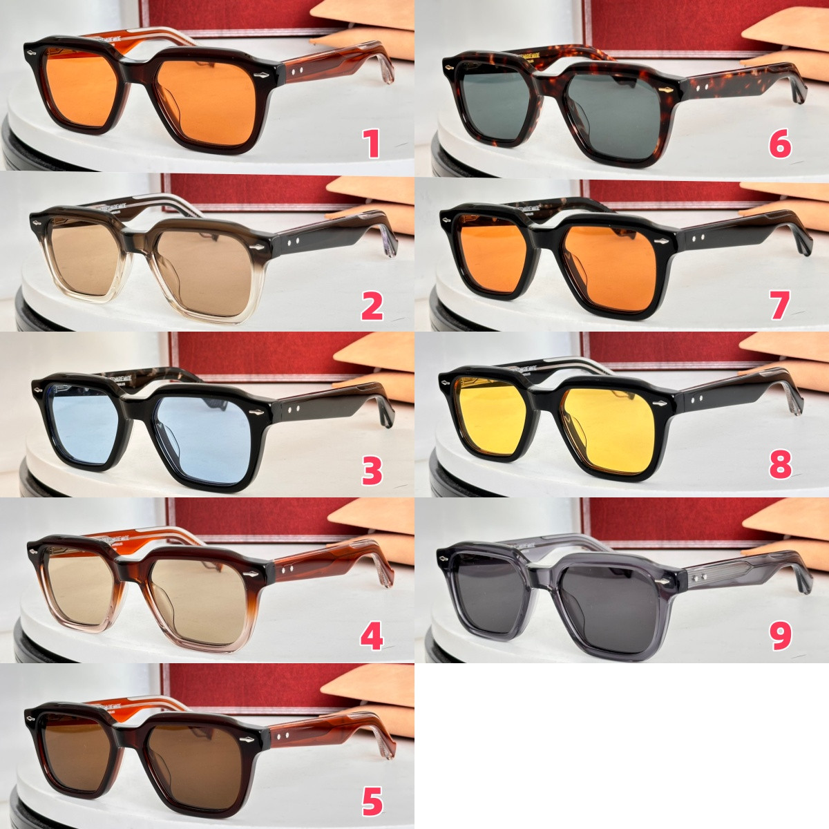 jmm glasses T0mlini 50-22