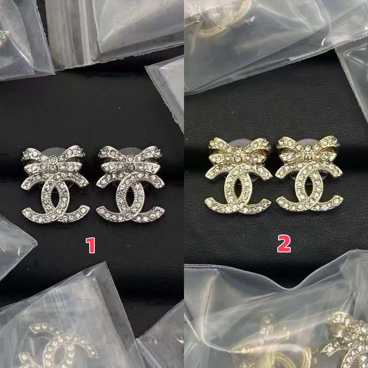 Ch**el earrings