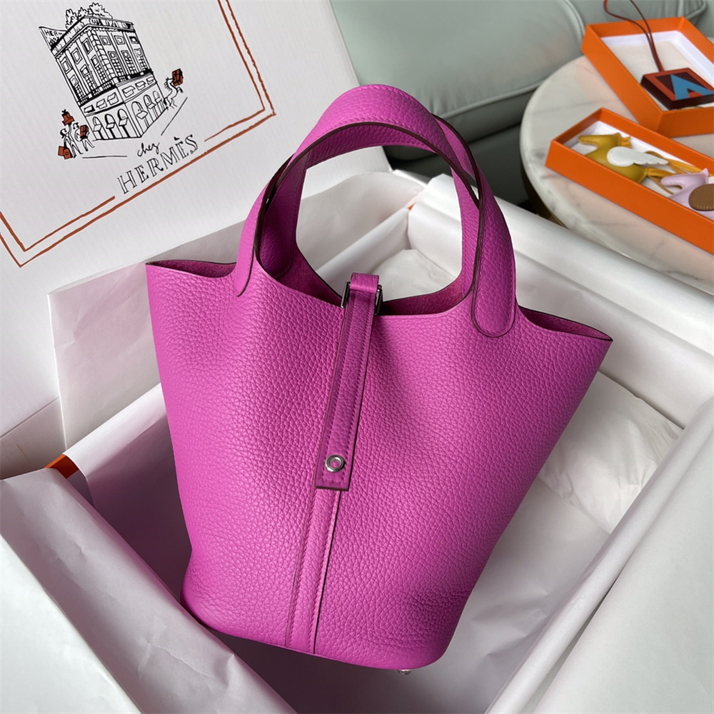 H**me5 Picotin 18cm fluorescent purple without original box