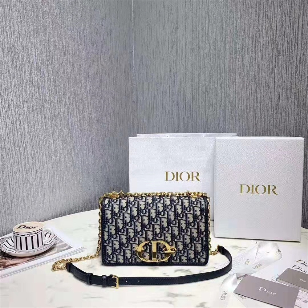 D10r 30 MONTAIGNE CHAIN BAG Oblique 24x18x8 cm