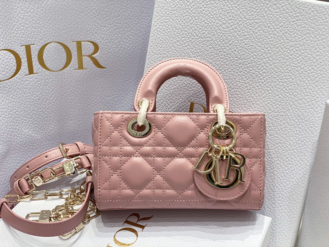 D10r MINI LADY D-JOY BAG PINK 16 x 9 x 5 CM