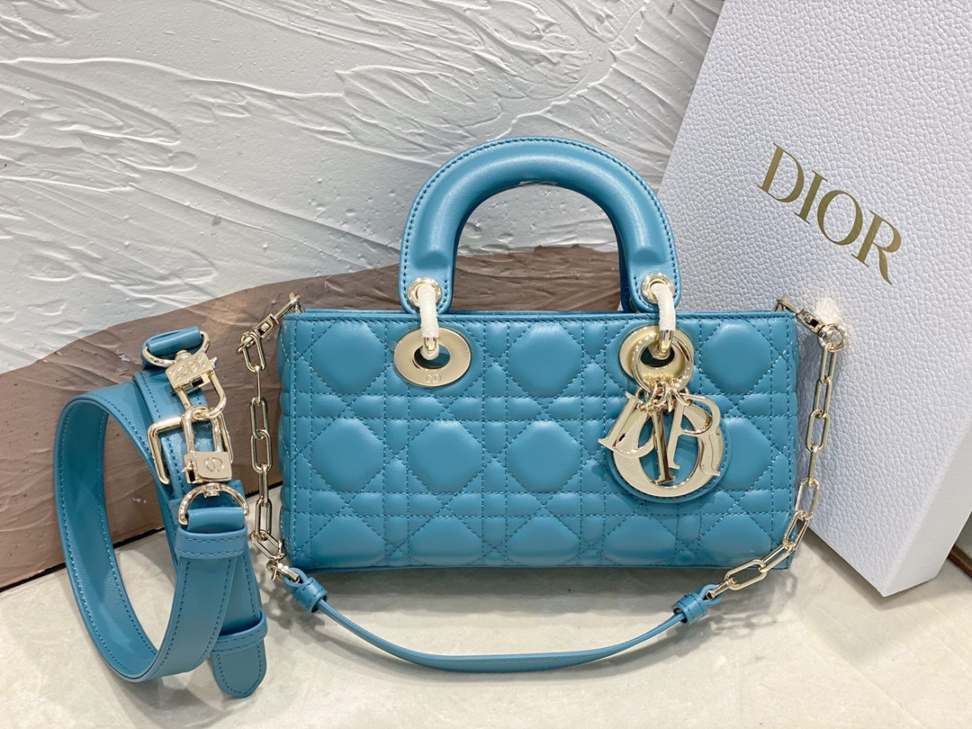 D10r SMALL LADY D-JOY BAG BLUE