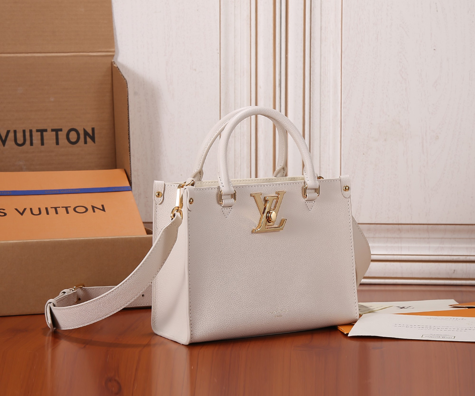 LV M23637 Lock & Go 9.6 x 7.5 x 4.1 inches