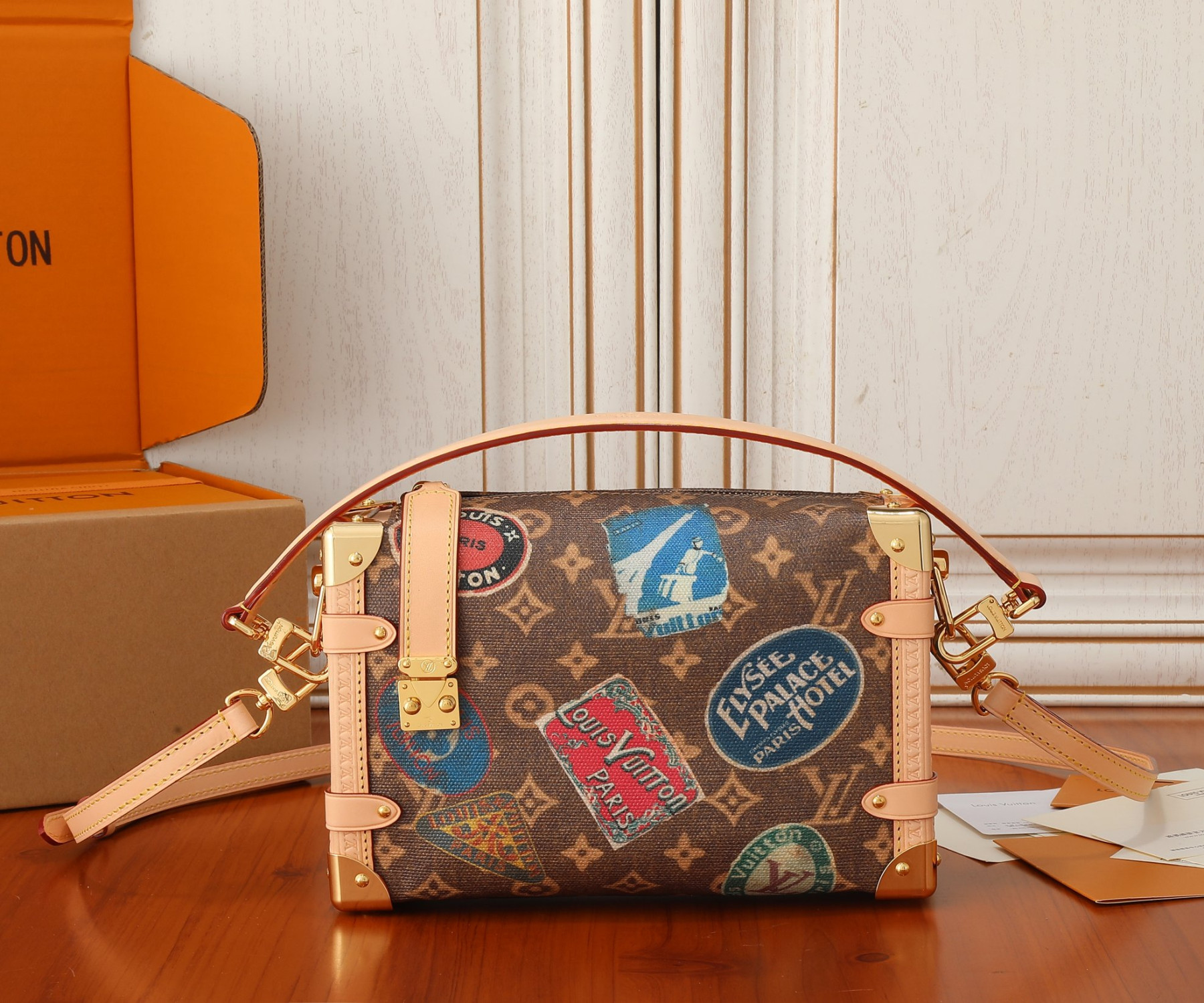 LV Side Trunk MM M47085 8.3 x 5.5 x 2.4 inches