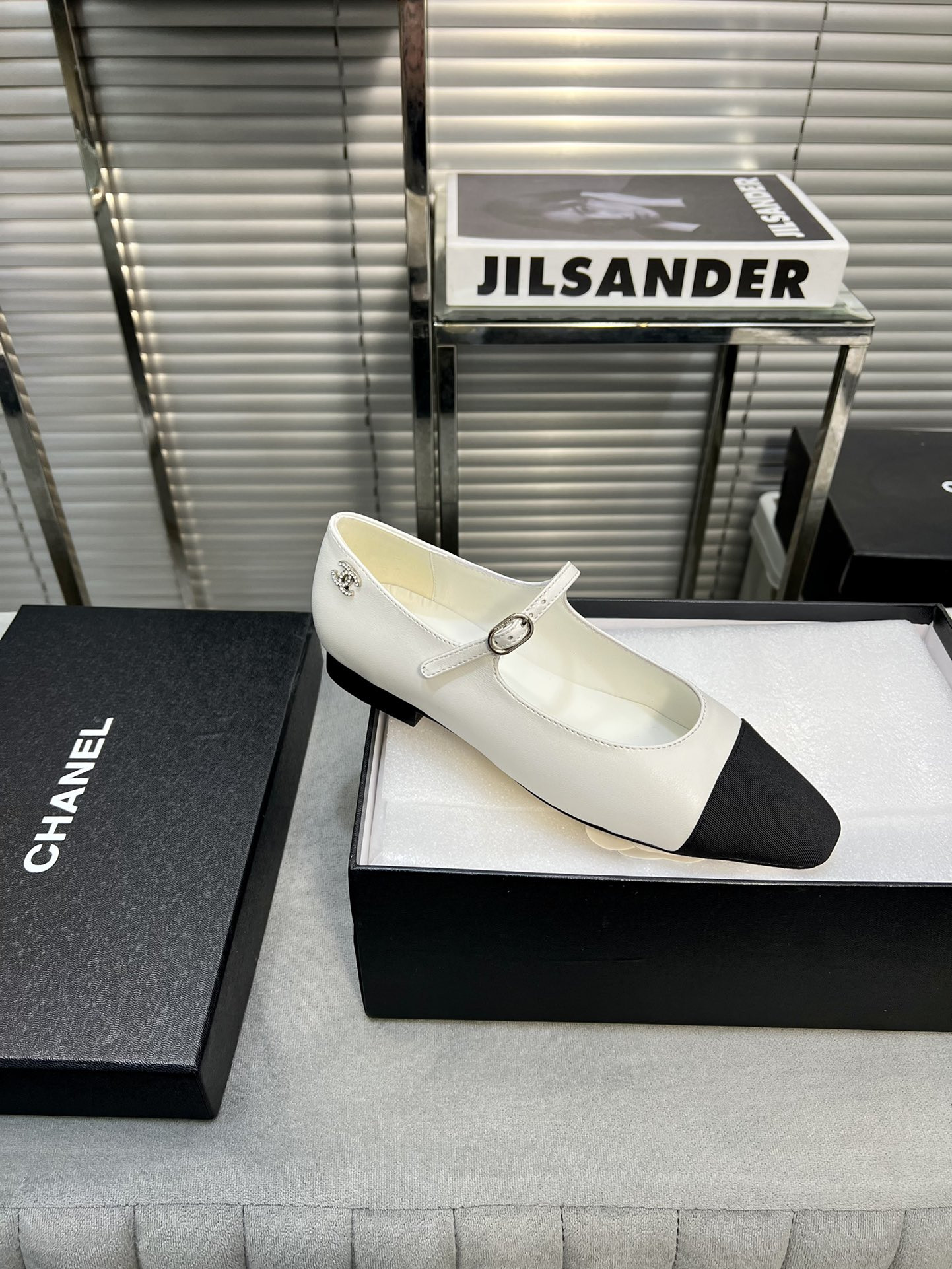 UA Ch**el MARY JANES Lambskin