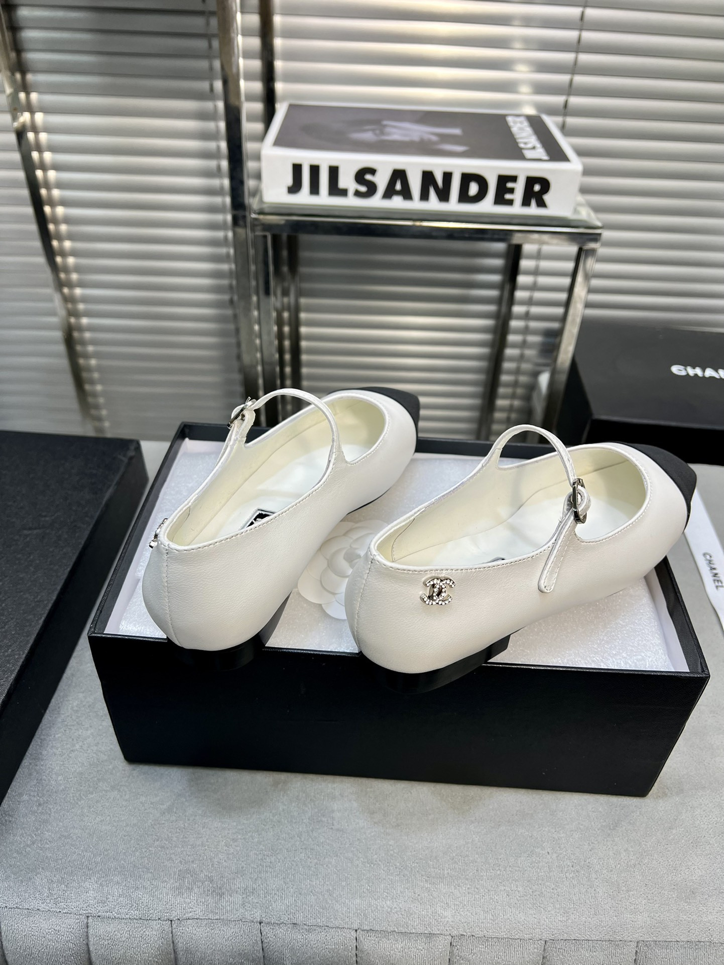 UA Ch**el MARY JANES Lambskin