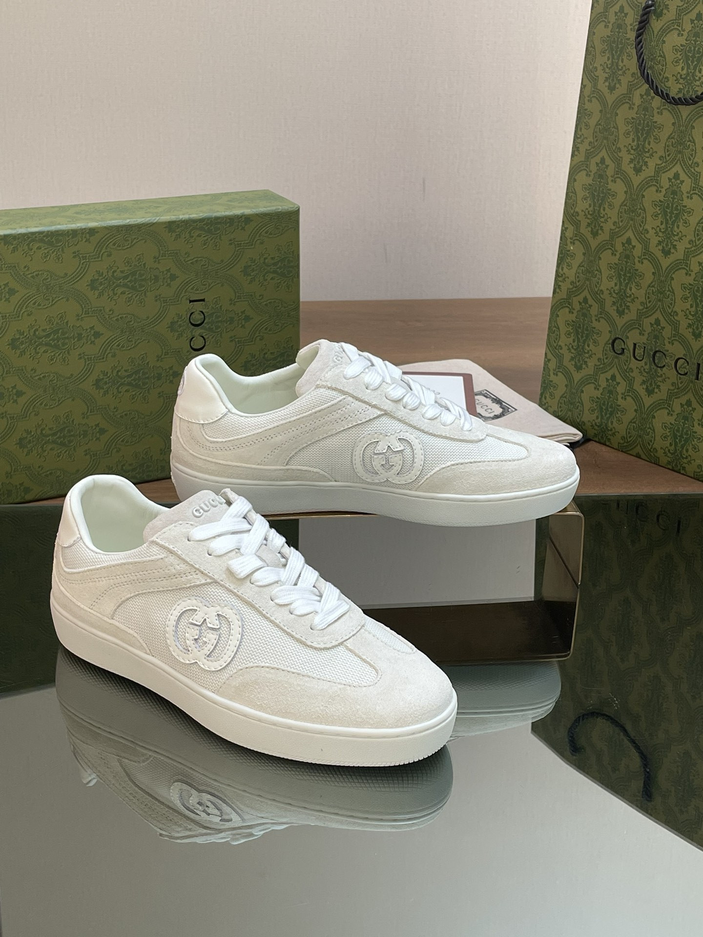 UA Gvc*1 INTERLOCKING G SNEAKER White