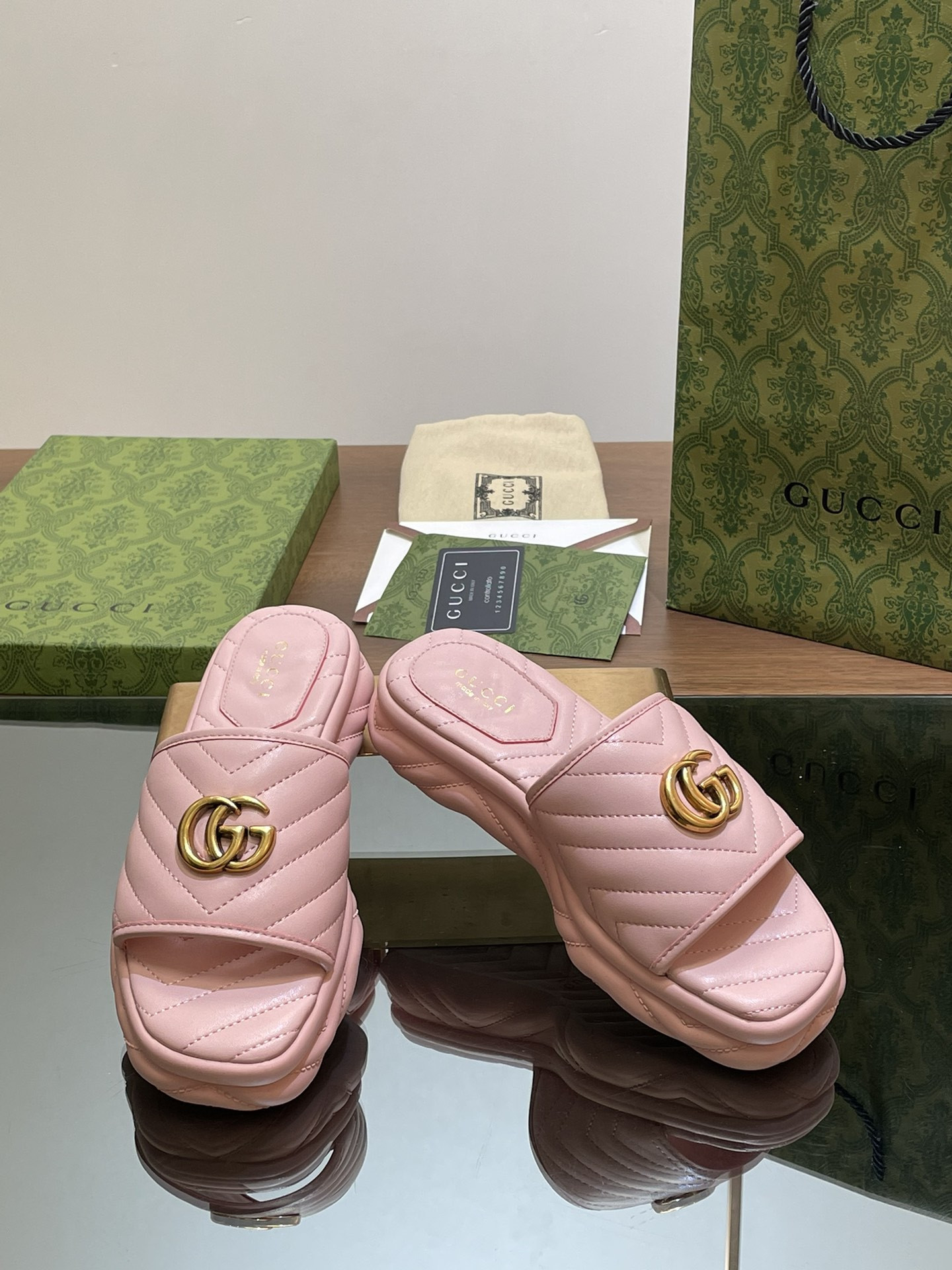 UA Gvc*1 WOMEN'S SANDAL WITH DOUBLE G
