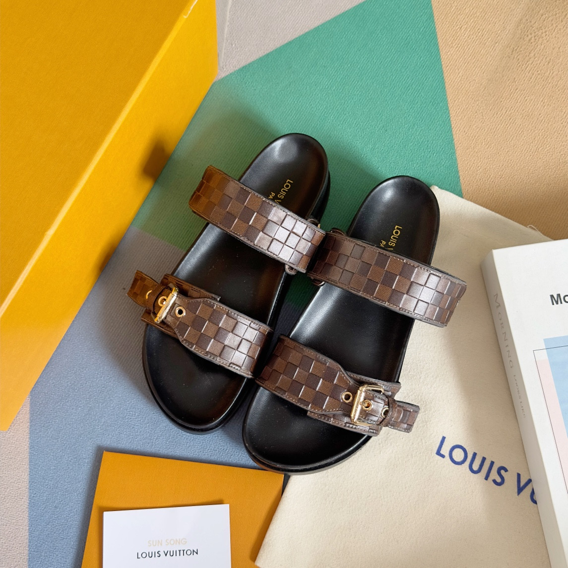LV Bom Dia Flat Comfort Mule