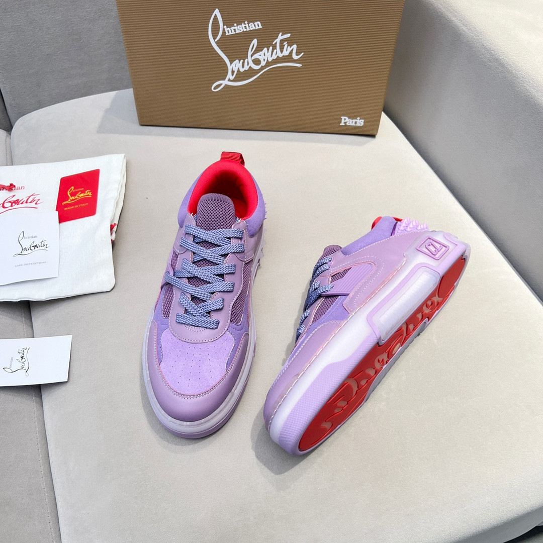 UA Chr1st1an Louboutin 2024 [New]ASTROLOUBI Unisex Thick-Soled Sneakers