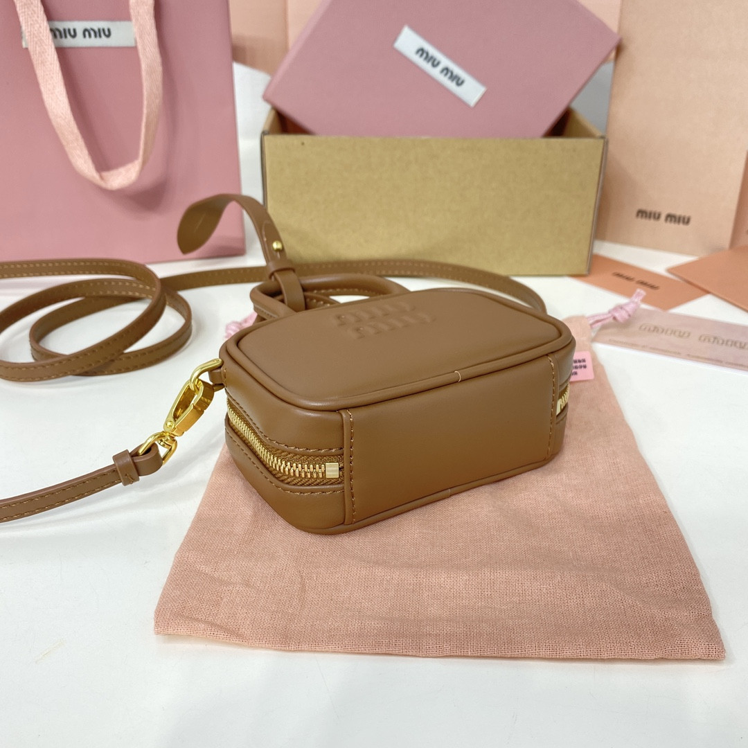 M1v M1v leather micro bag 7x11x4cm